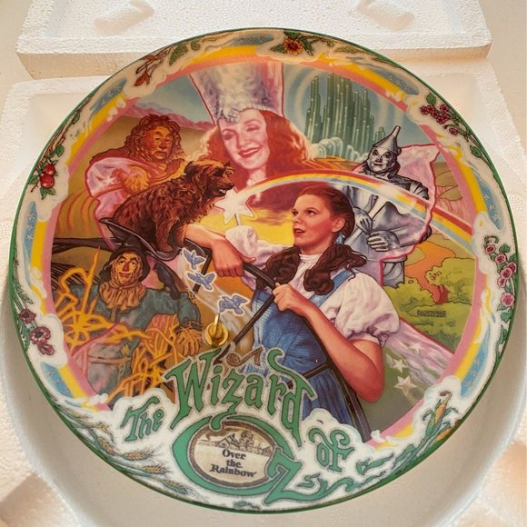 COMPLETE SET: Wizard of Oz Musical Moments Collector's Plates (8 plates) - Picture 3 of 16
